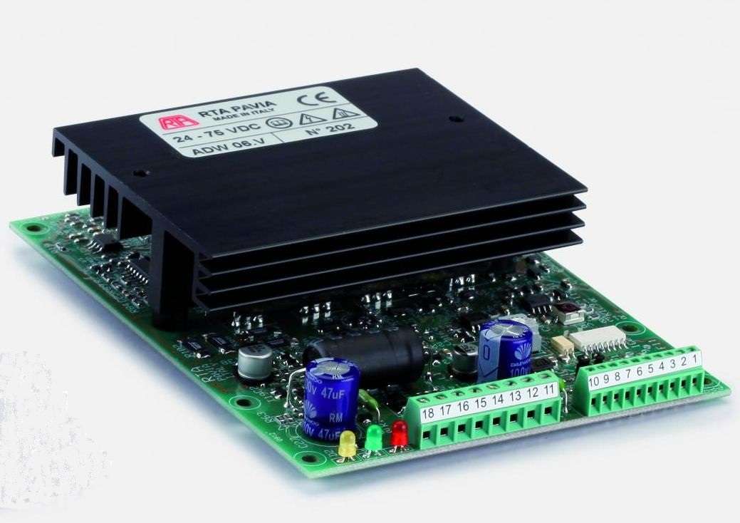 Stepmotor kontroller ADW06.V Analog inn