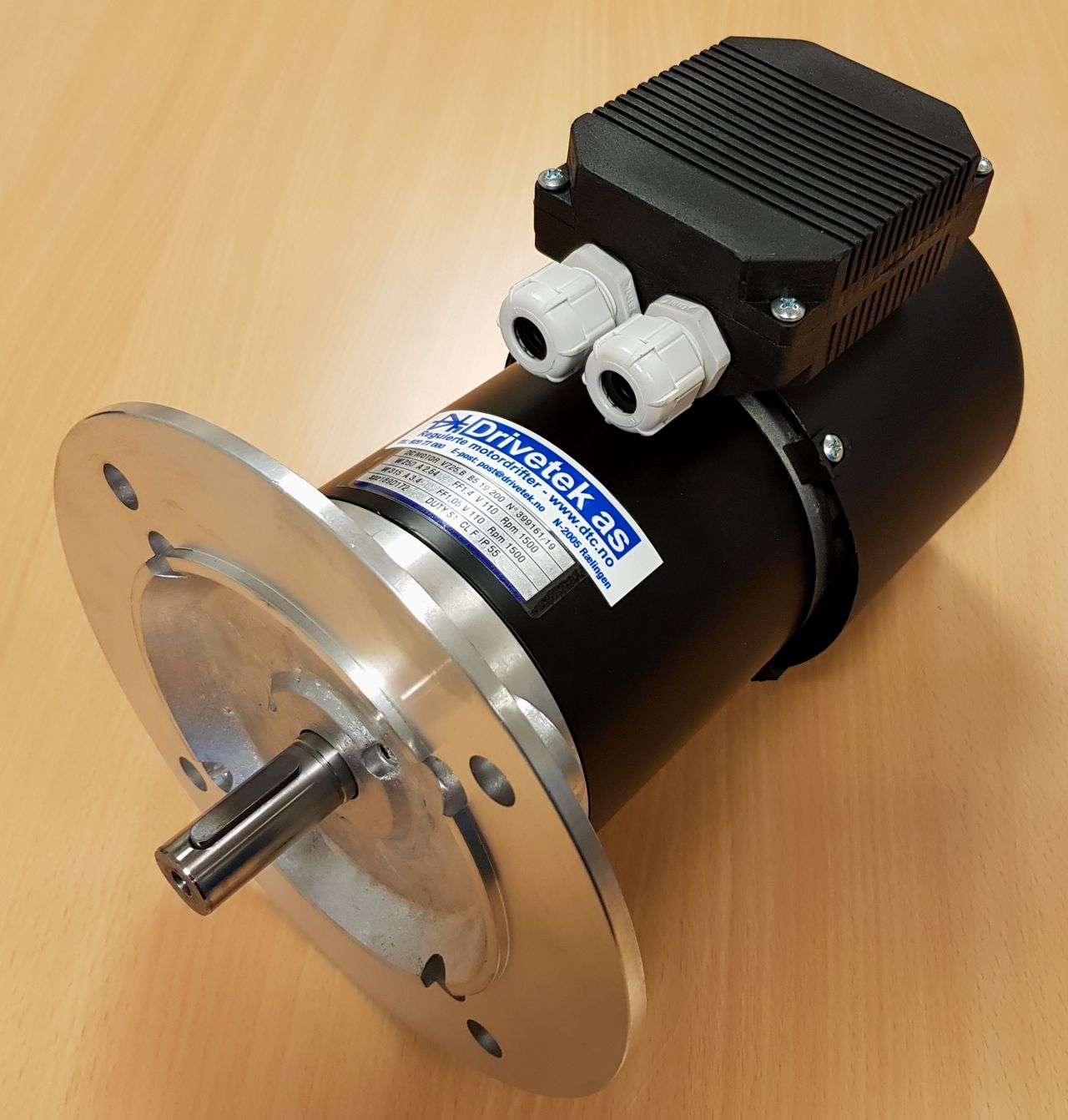 PM-motor 110V 1,7kW S1 DS090 egenkjølt IC411